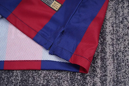 Retro Barcelona Long Home Kids Football Jersey 2014/2015