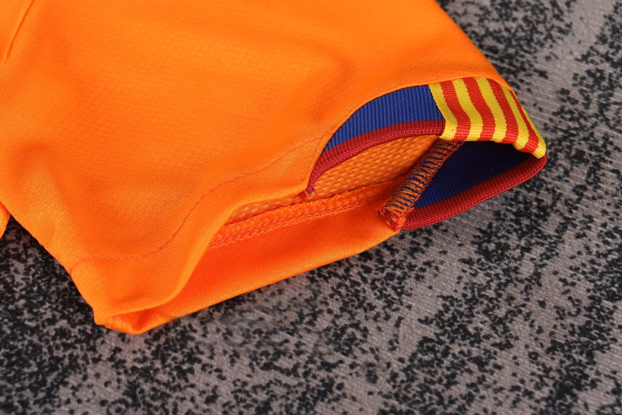 Retro Barcelona Away Kids Football Jersey 2006/2007