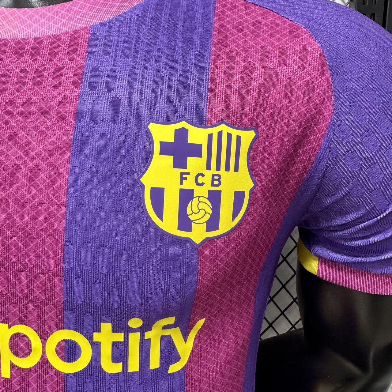 Barcelona Purple Gold Neon Special Edition Player Football Jersey 2026/2027