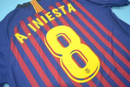Retro Barcelona Home Football Jersey 2018/2019