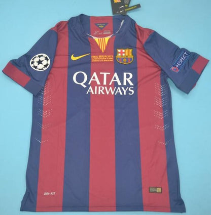 Retro Barcelona Home Football Jersey 2014/2015