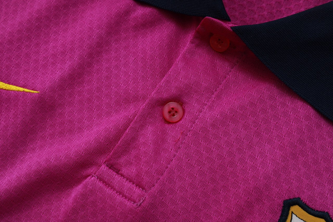 Barcelona Polo Fans Purple Football Jersey 2025/2026