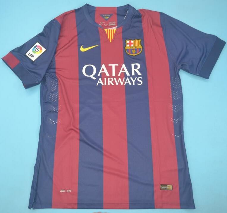 Retro Barcelona Home Football Jersey 2014/2015