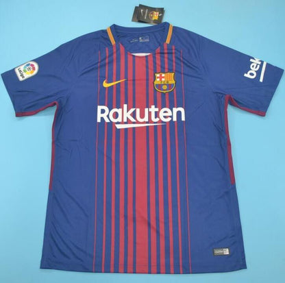 Retro Barcelona Home Football Jersey 2017 2018