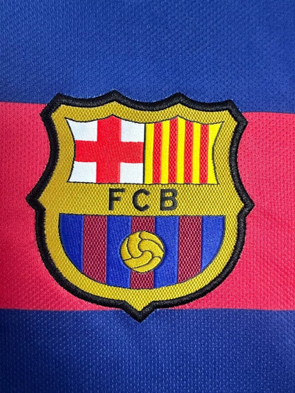 Retro Barcelona Home Football Jersey 2015/2016