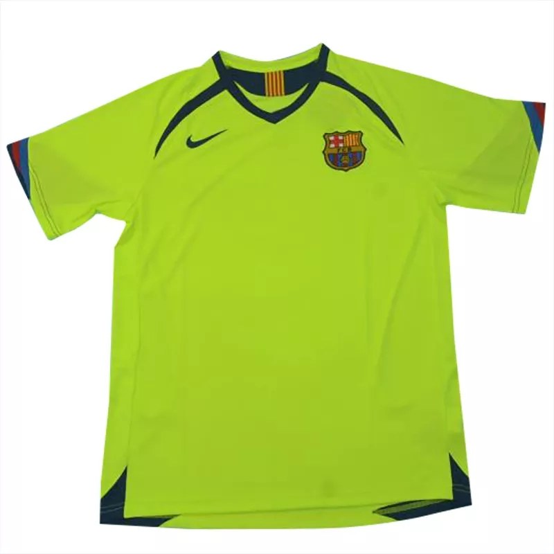 Retro Barcelona Away Football Jersey 2005/2006