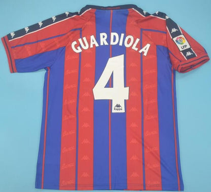 Retro Barcelona Home Football Jersey 1997/1998