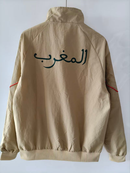 Morocco Windbreaker Yellow Football Jersey 2026/2027