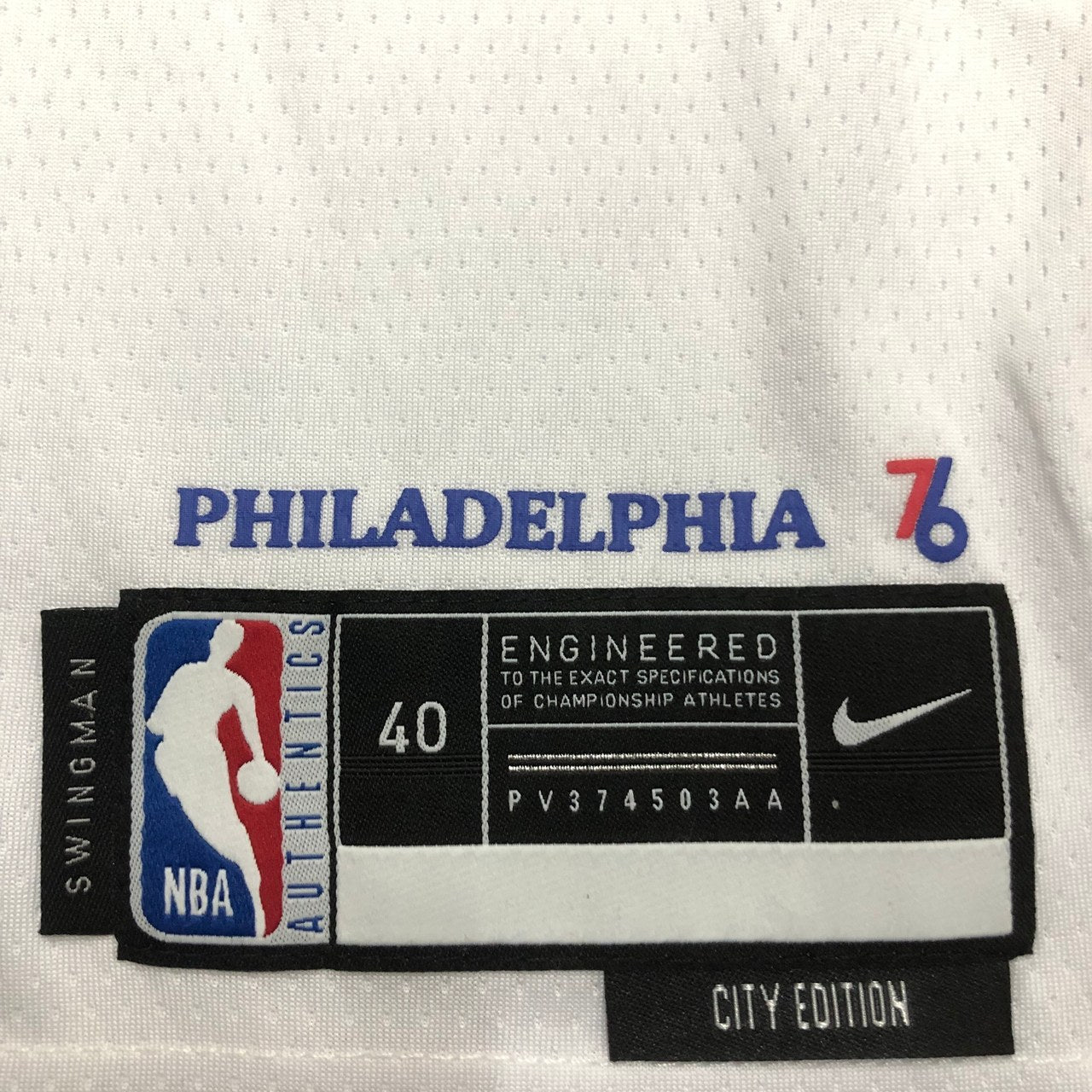 Philadelphia 76Ers City Edition White #21 EMBIID NBA Season Jerseys 2023