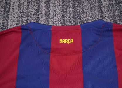 Retro Barcelona Long Home Kids Football Jersey 2014/2015