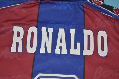 Retro Barcelona Stadium Long Sleeve Football Jersey 1996/1997