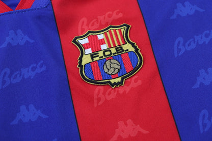 Retro Barcelona Home Kids Football Jersey 1996/1997