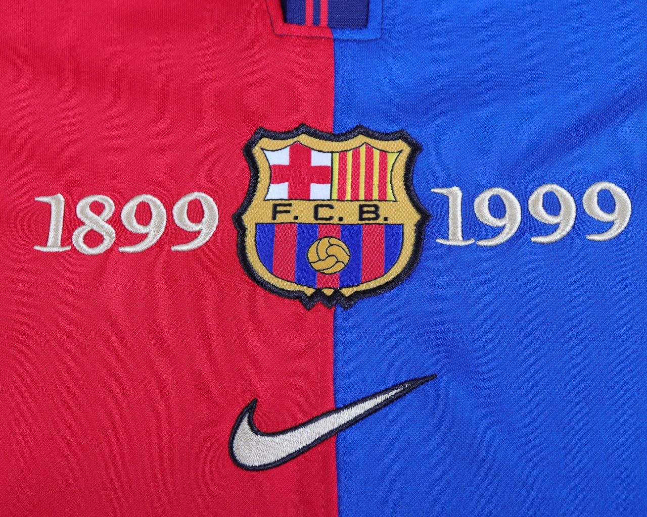 Retro Barcelona Home Kids 1899/1999