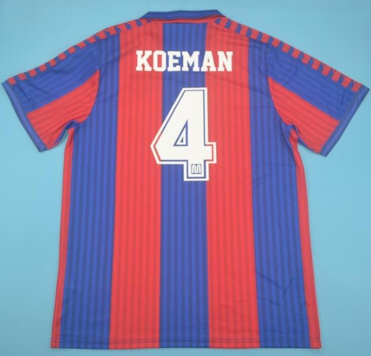 Retro Barcelona Home Long Football Jersey 1991/1992