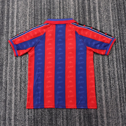 Retro Barcelona Home Kids Football Jersey 1996/1997