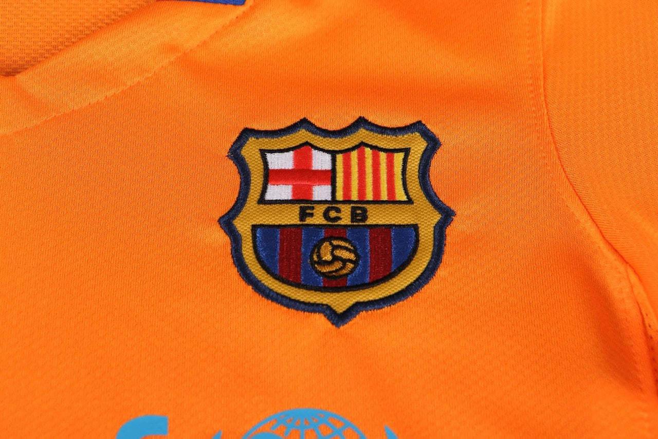 Retro Barcelona Away Kids Football Jersey 2006/2007