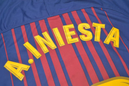 Retro Barcelona Home Football Jersey 2017 2018