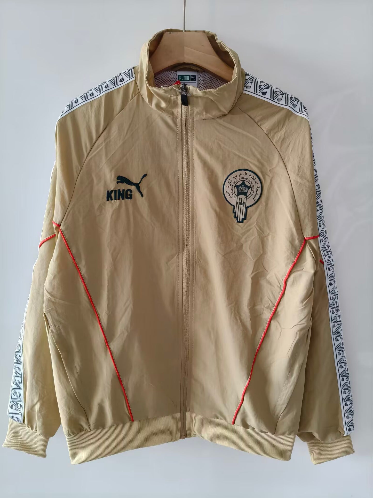 Morocco Windbreaker Yellow Football Jersey 2026/2027