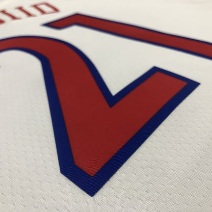 Philadelphia 76Ers City Edition White #21 EMBIID NBA Season Jerseys 2023