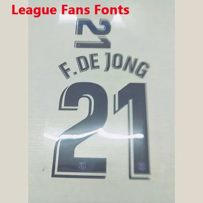Barcelona Away Fans Football Jersey 2021/2022