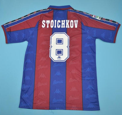 Retro Barcelona Stadium Long Sleeve Football Jersey 1996/1997