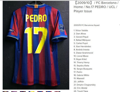 Retro Barcelona Home Football Jersey 2009/2010