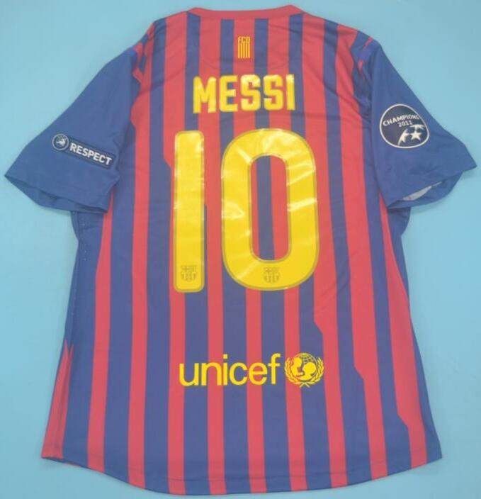 Retro Barcelona Home Football Jersey 2011/2012