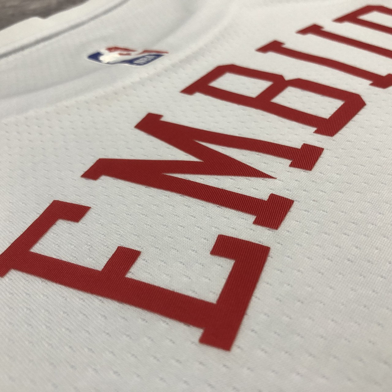 Philadelphia 76Ers City Edition White #21 EMBIID NBA Season Jerseys 2023