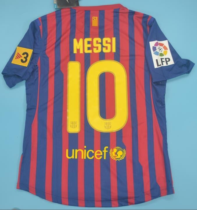 Retro Barcelona Home Football Jersey 2011/2012
