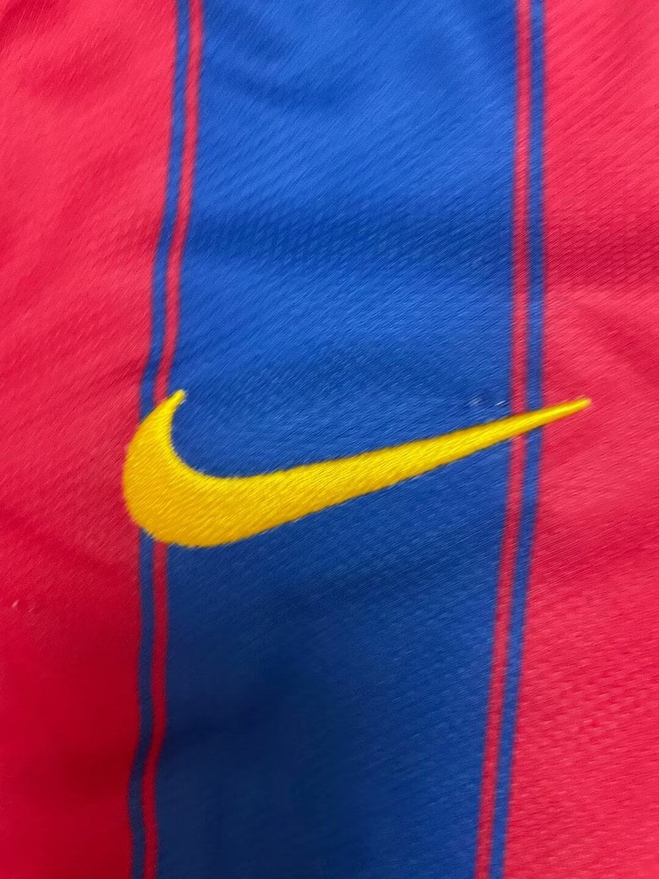 Retro Barcelona Home Long Sleeve Football Jersey 2009/2010