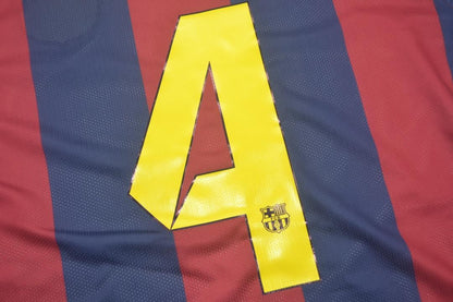 Retro Barcelona Home Football Jersey 2014/2015