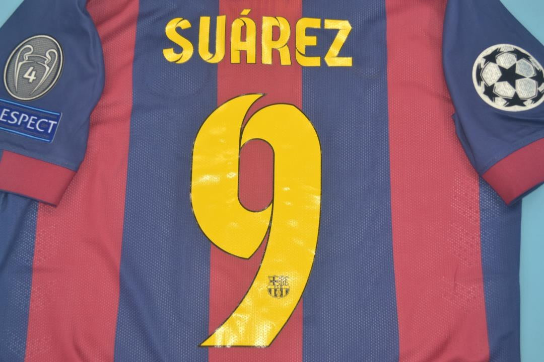 Retro Barcelona Home Football Jersey 2014/2015