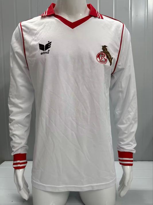 Koln Home Long Sleeve Fans Football Jersey 1978/1979