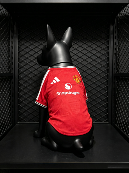 Manchester United Dog Pet Player Football Jersey 2026/2027