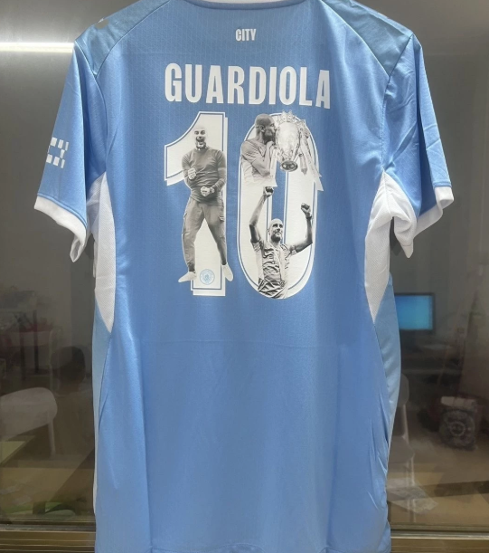 Manchester City Home #10 GUARDIOLA Fans Football Jersey 2026/2027