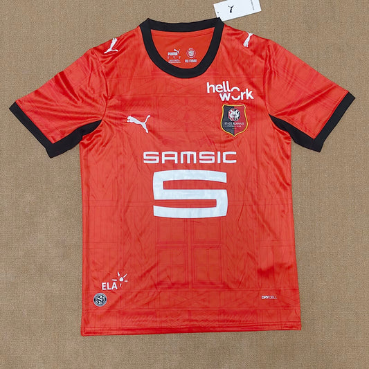 Stade Rennais Home Red Fans Football Jersey 2026/2027