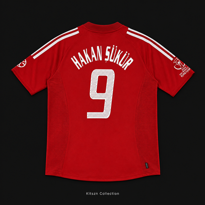 Retro Turkey 2002 Home Football Jersey