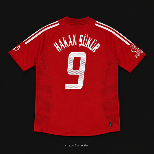 Retro Turkey 2002 Home Football Jersey