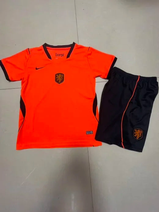 Netherlands 2026/2027 Kids Home Fan Version Football Jersey