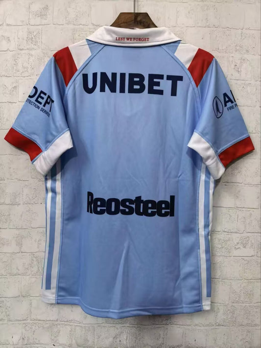 Rooster Blue Rugby Jerseys Fans 2026