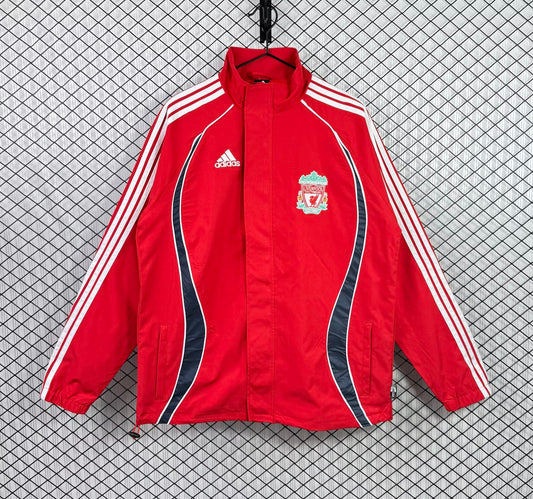 Retro Liverpool Windbreaker Red Windbreaker 2006/2007