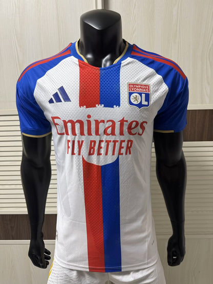 Olympique Lyonnais（OL）Home Player Football Jersey 2026/2027