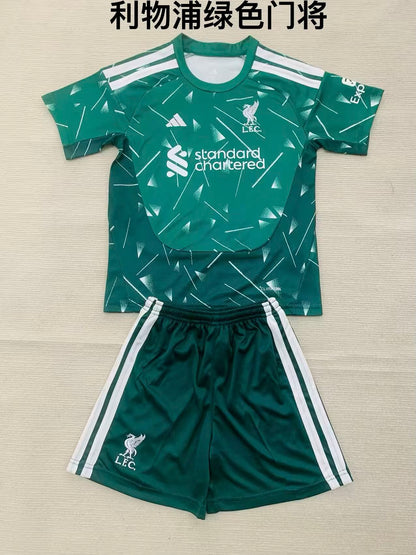 Liverpool Goalkeeper Kids Fans Football Jersey 2026/2027 (16-2XL) (Kids And Man )