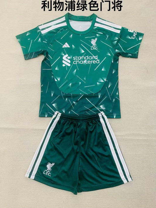 Liverpool Goalkeeper Kids Fans Football Jersey 2026/2027 (16-2XL) (Kids And Man )