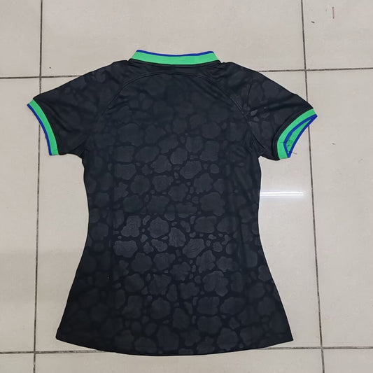 Brazil White Women Fans Football Jersey 2023/2024