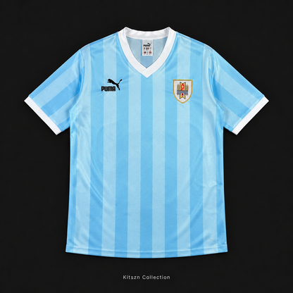Retro Uruguay 1990 Home Football Jersey