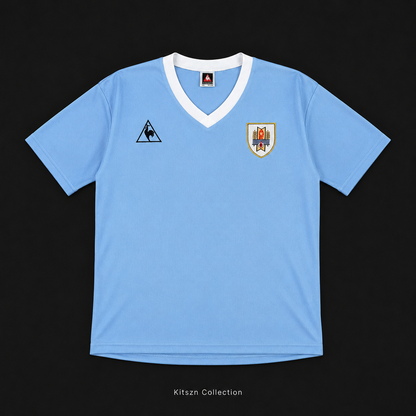 Retro Uruguay 1986 Home Football Jersey