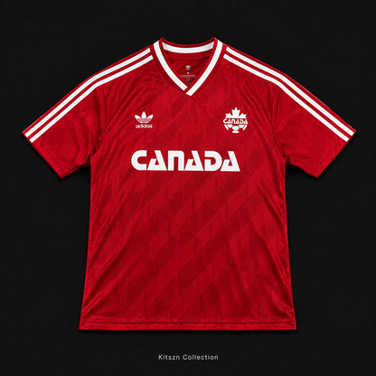 Retro Canada 1986 Home Football Jersey