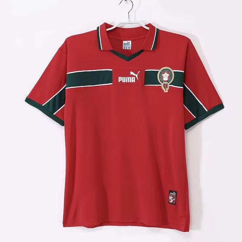 Retro Morocco 1998 Away Football Jersey