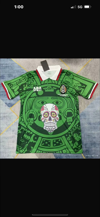 Retro Mexico Special Edition 1998 Away Football Jersey
